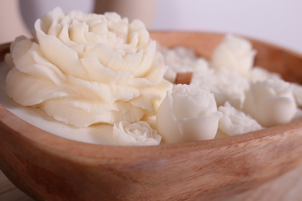 bloemen bol ovaal wit 8