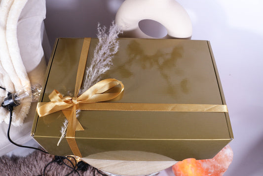 Luxe cadeaubox taupe