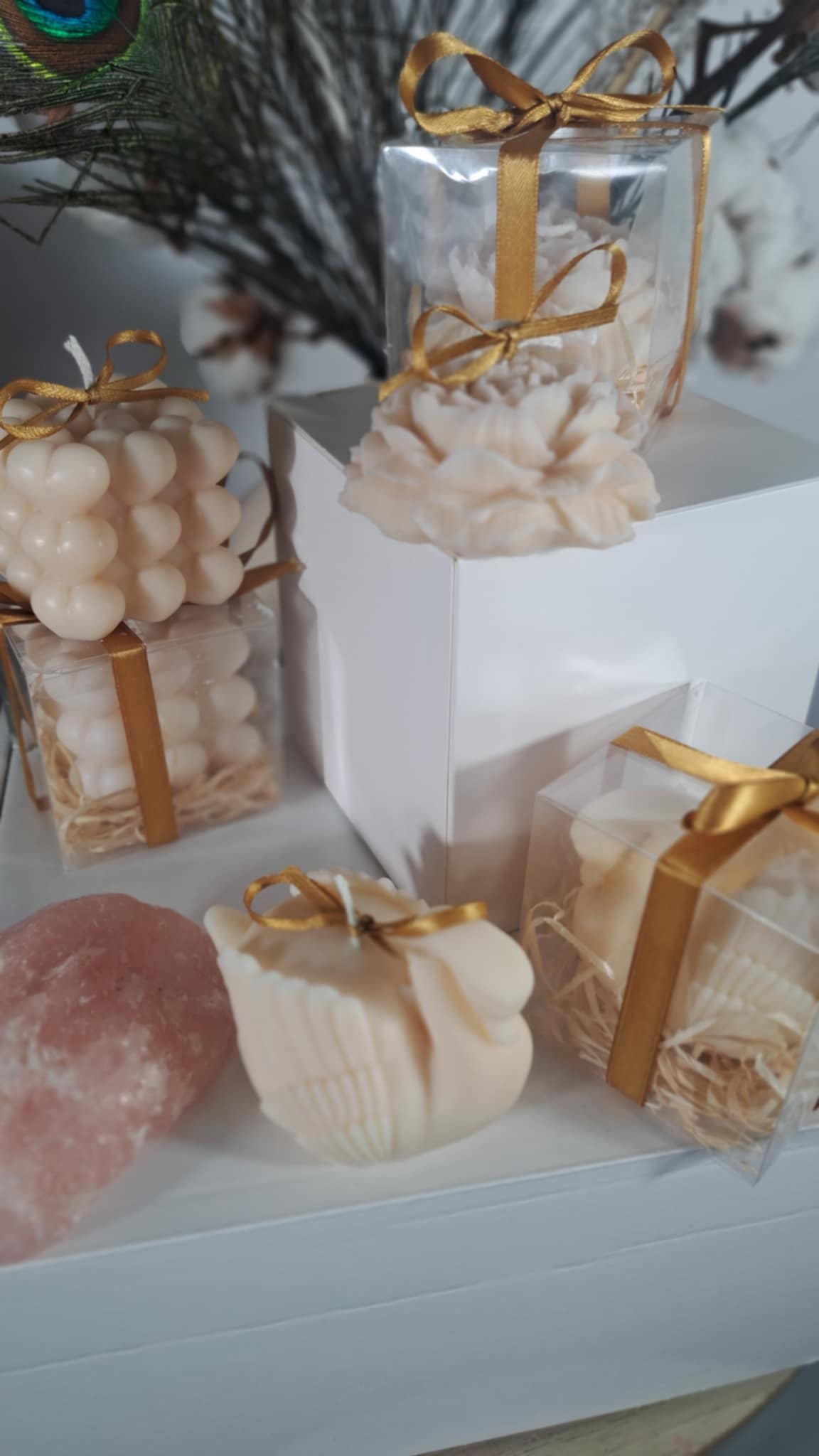 Bruiloft guest gift romantische zwaan