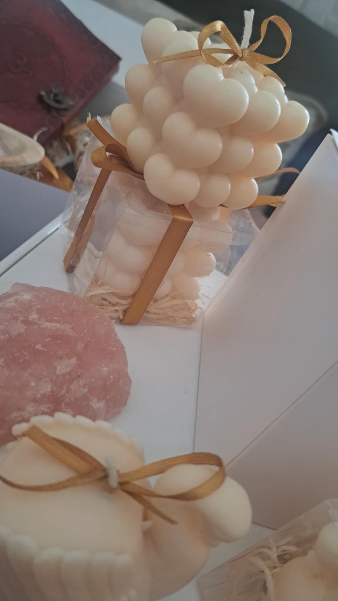 Bruiloft guest gift liefdes bubbel