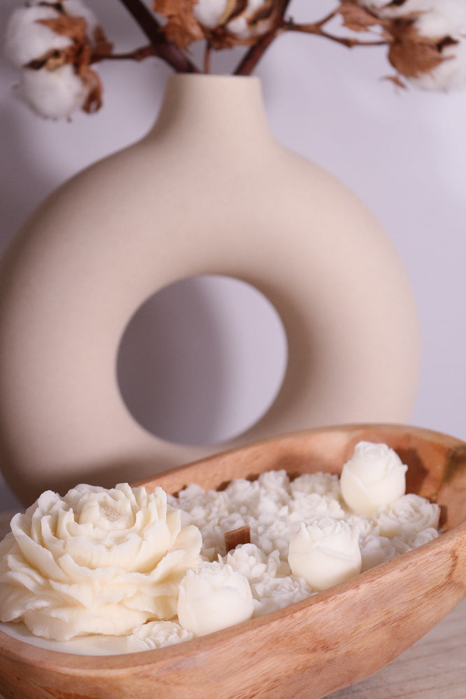 bloemen bol ovaal wit 5